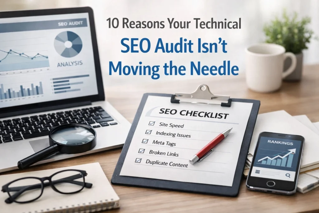 10 reasons why your seo audit isn't moving the needle