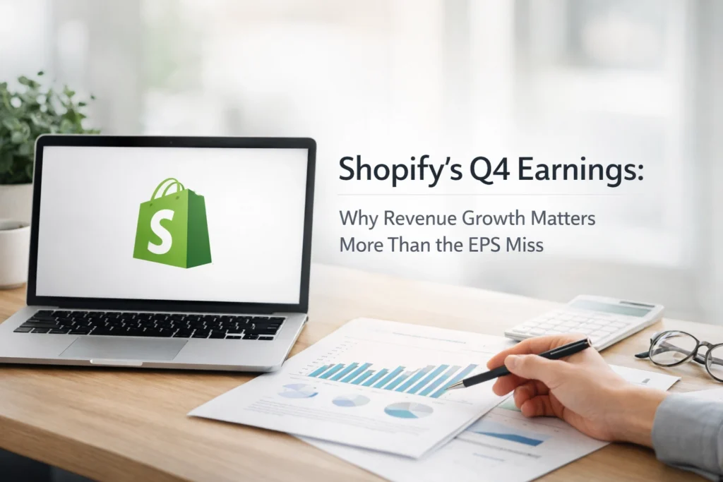 Shopify's Q4 Earnings: why revenue growth matters more than the EPS miss.