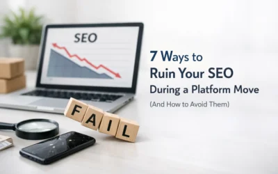 7 ways to ruin your SEO during a platform move and how to avoid them