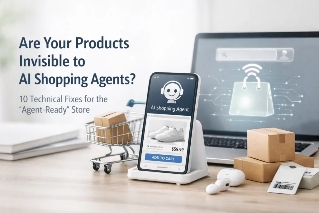 are your products invisible to ai shopping agents?  10 technical fixes for the agent-ready store