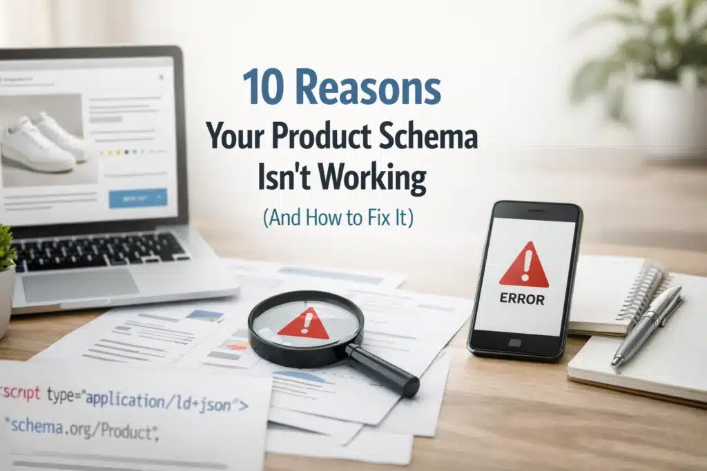 10 Reasons Your Product Schema Isn’t Working (And How to Fix It)